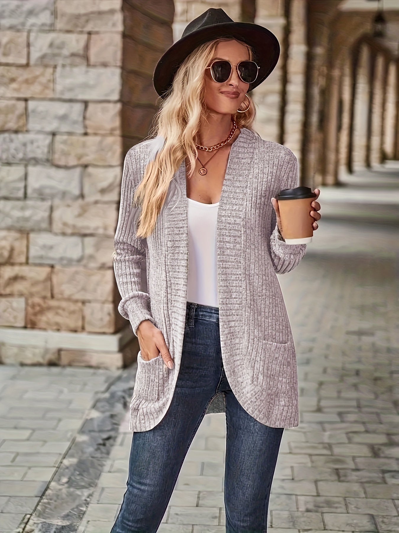 Casual Fleece Knitwear Cardigan for Women | Great for Casual Days