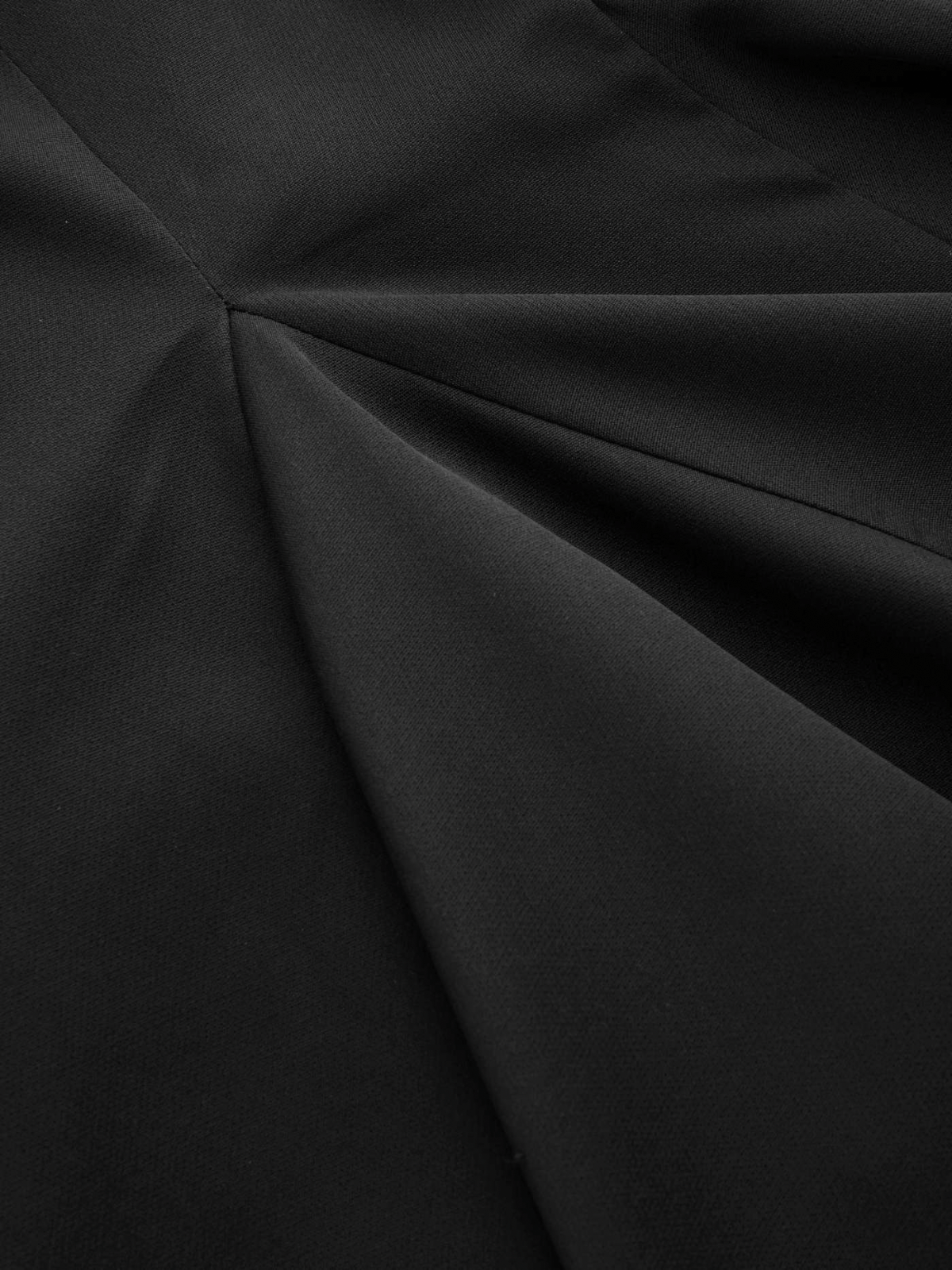 Women's Mini Dress Polyester V-Neck Ruffle Hem 5