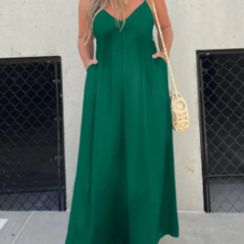 Women's - Jumpsuit - Casual - Formal Style - Great For Casual Days