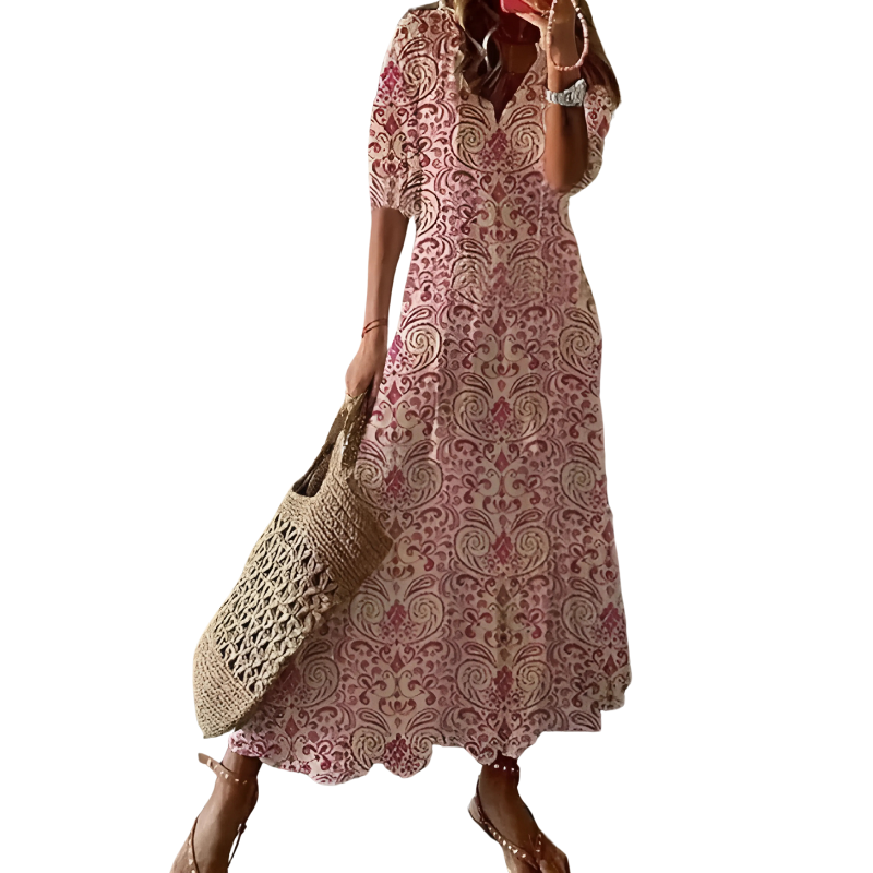 Women's - Long Dress - Chic - Ideal for Summer