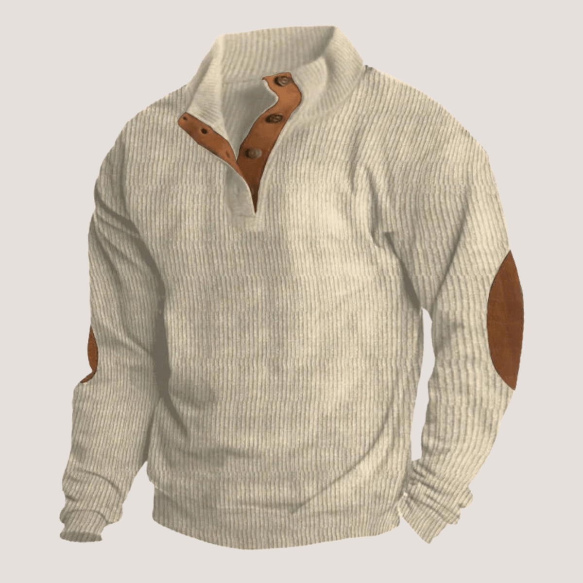 Elkstone Alpine Pullover – Warm, Rugged & Winter-Ready for Men
