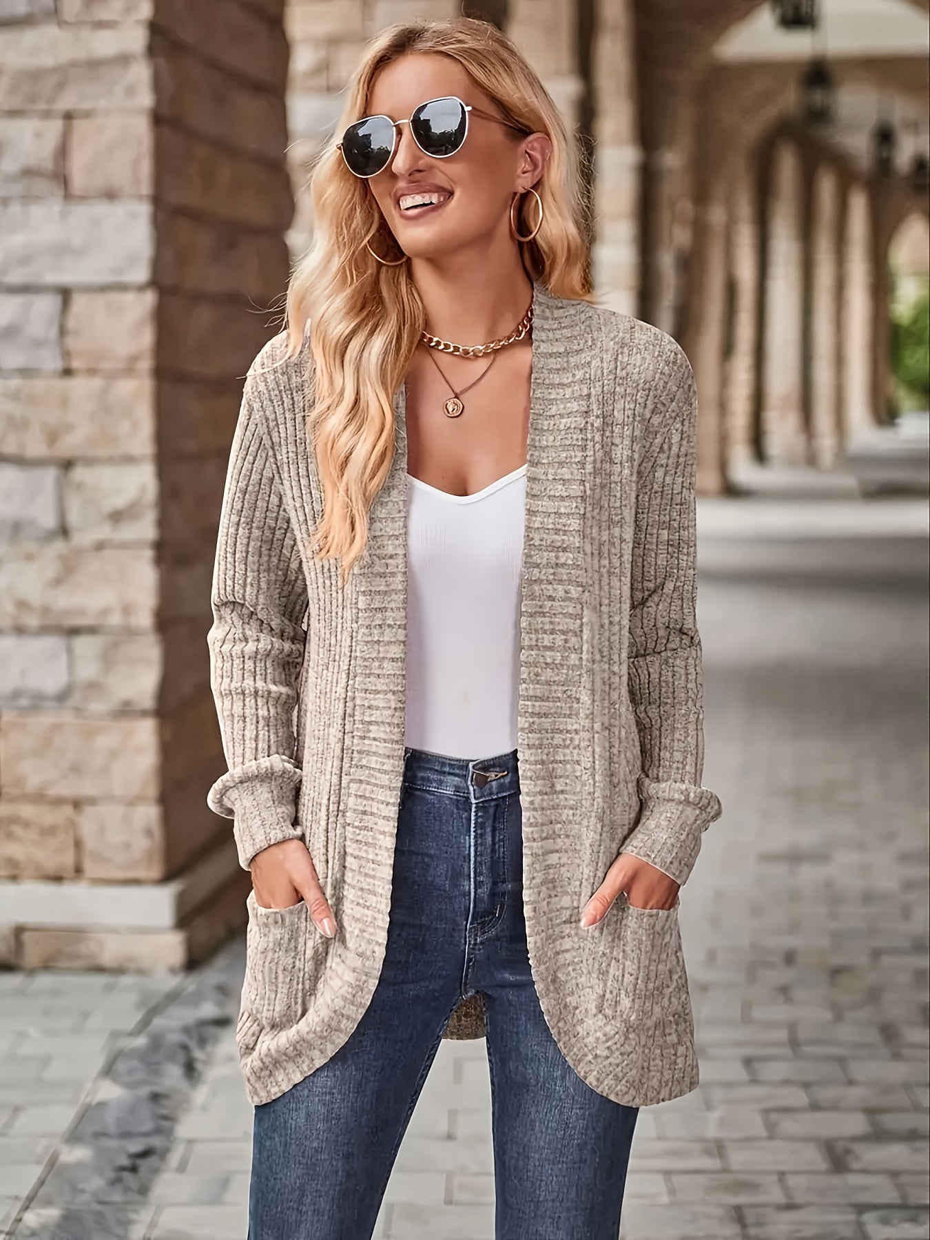 Casual Fleece Knitwear Cardigan for Women | Great for Casual Days