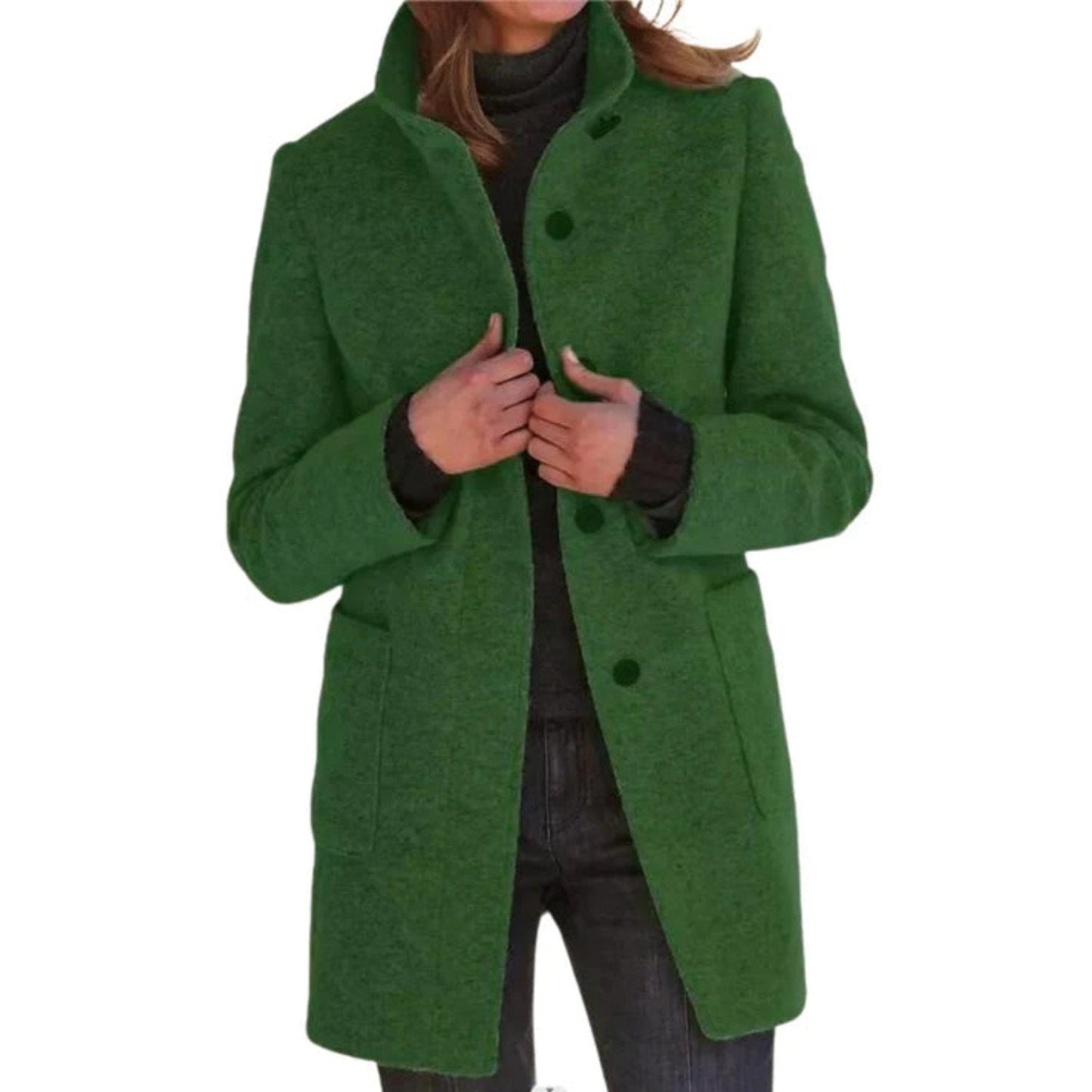 Women's - Coat - Chic - Effortless Elegance - Ideal for Fall/Winter