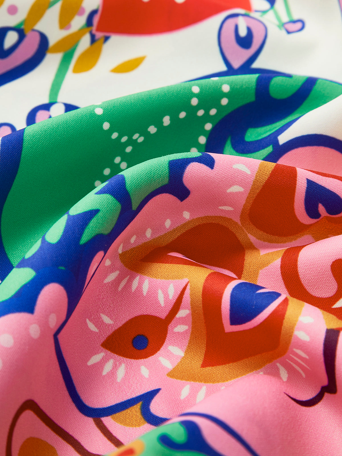 Women's Short Dress Printed V-Neck Lantern Sleeve 4