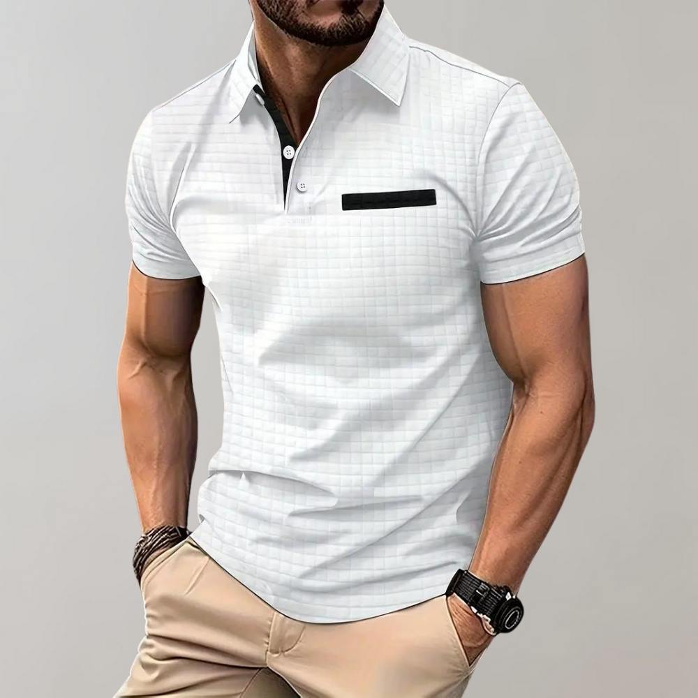Men's - Polo Shirt - Casual - Versatile Design - Everyday Use