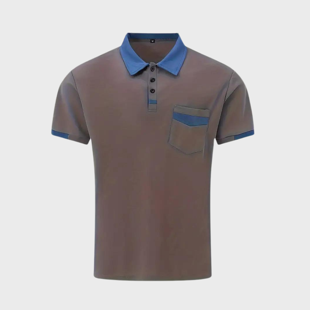 Men's - Polo Shirt - Casual - Fabric - Great for Casual Days