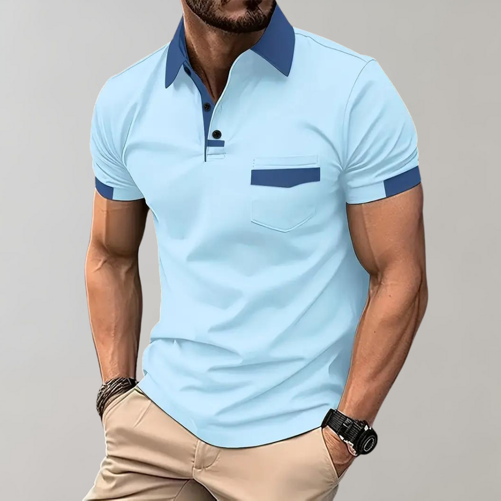Men's - Polo Shirt - Casual - Fabric - Great for Casual Days
