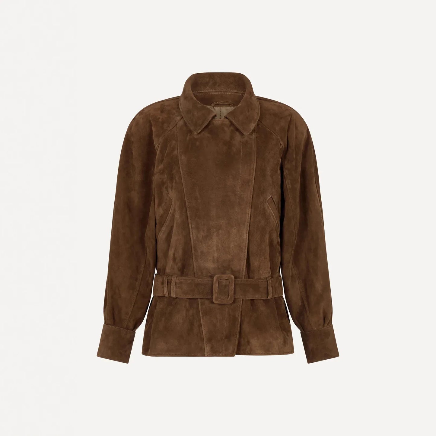 Women’s Suede Jacket – High-Quality European Style | Elegant Autumn & Winter Coat