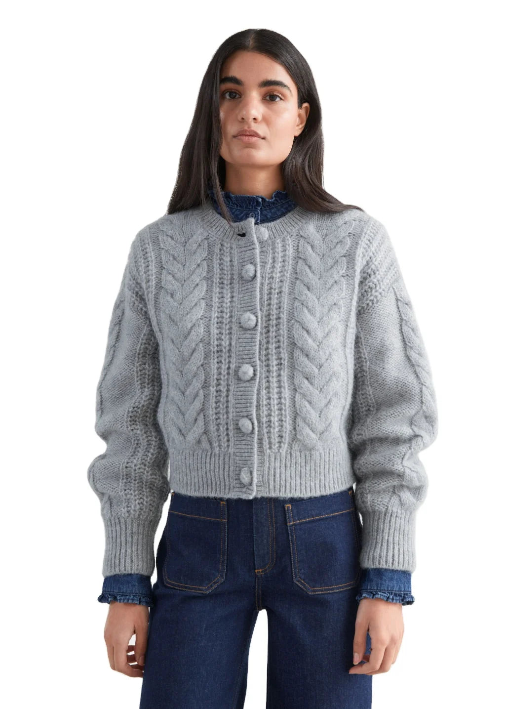 Women’s Fashion Cable Knit Jumper | Cozy Autumn & Winter Top