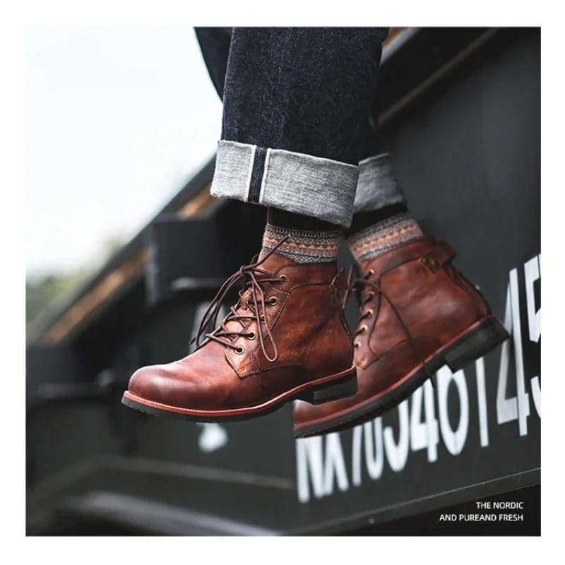 Men's- Modern Winter Boots - for Men | Casual Design
