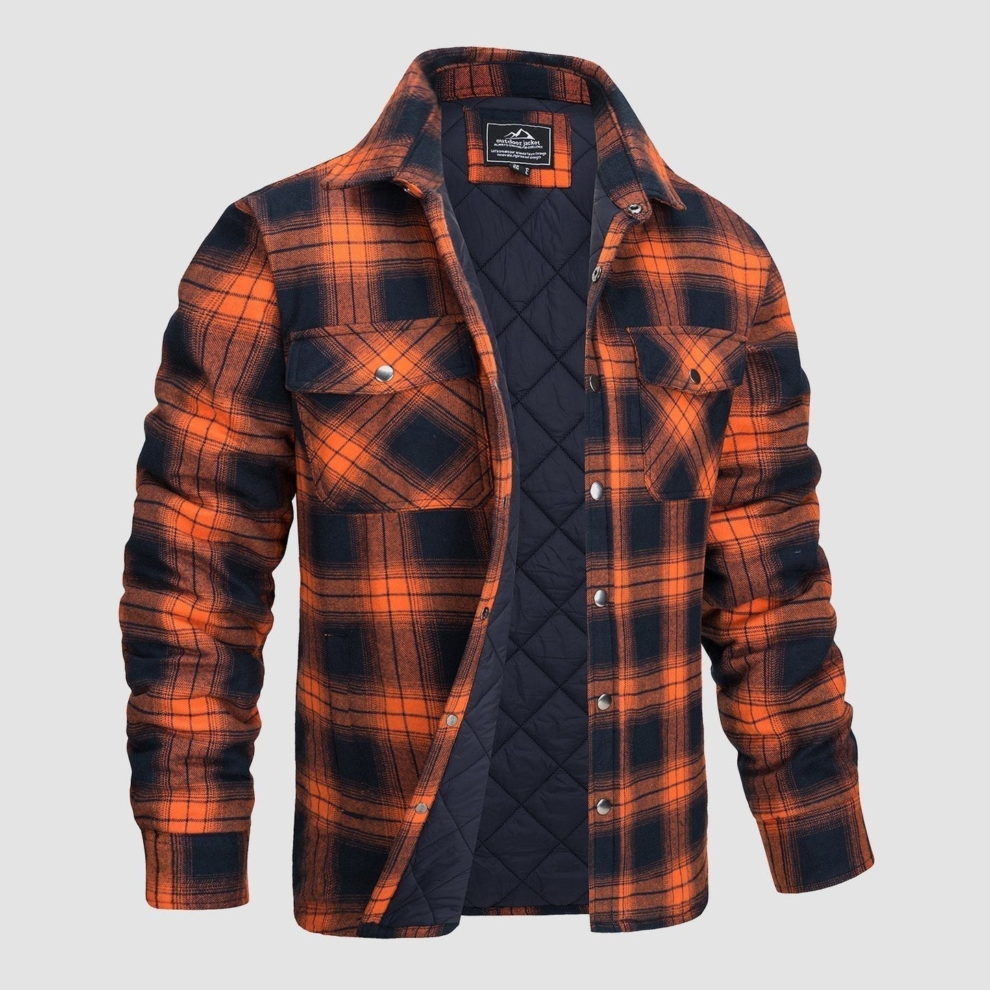Men's - Thick Flannel Shirt - Casual - Timeless Style - Everyday Wear