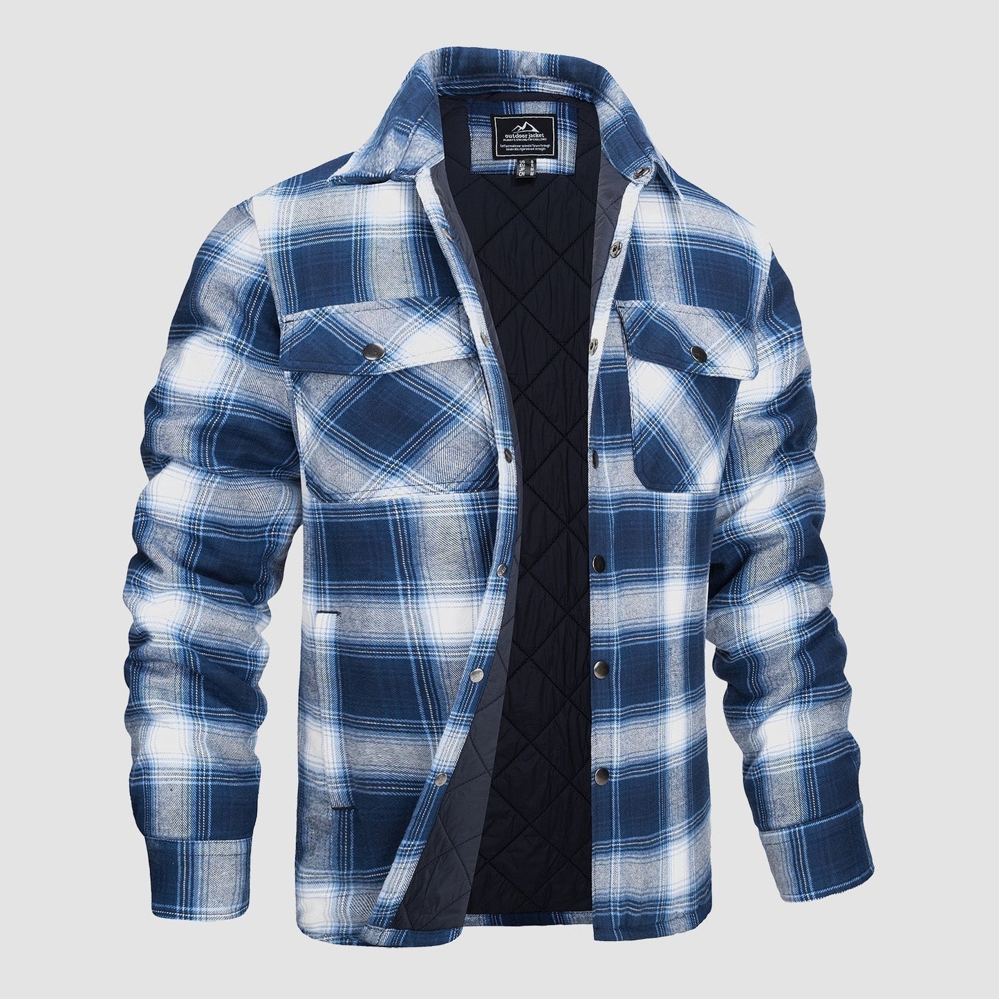 Men's - Thick Flannel Shirt - Casual - Timeless Style - Everyday Wear