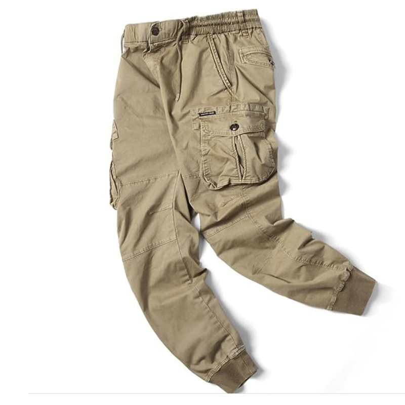 Men's Cargo Joggers 4-Way Stretch Cotton 2