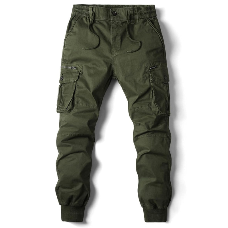 Men's Cargo Joggers 4-Way Stretch Cotton 7