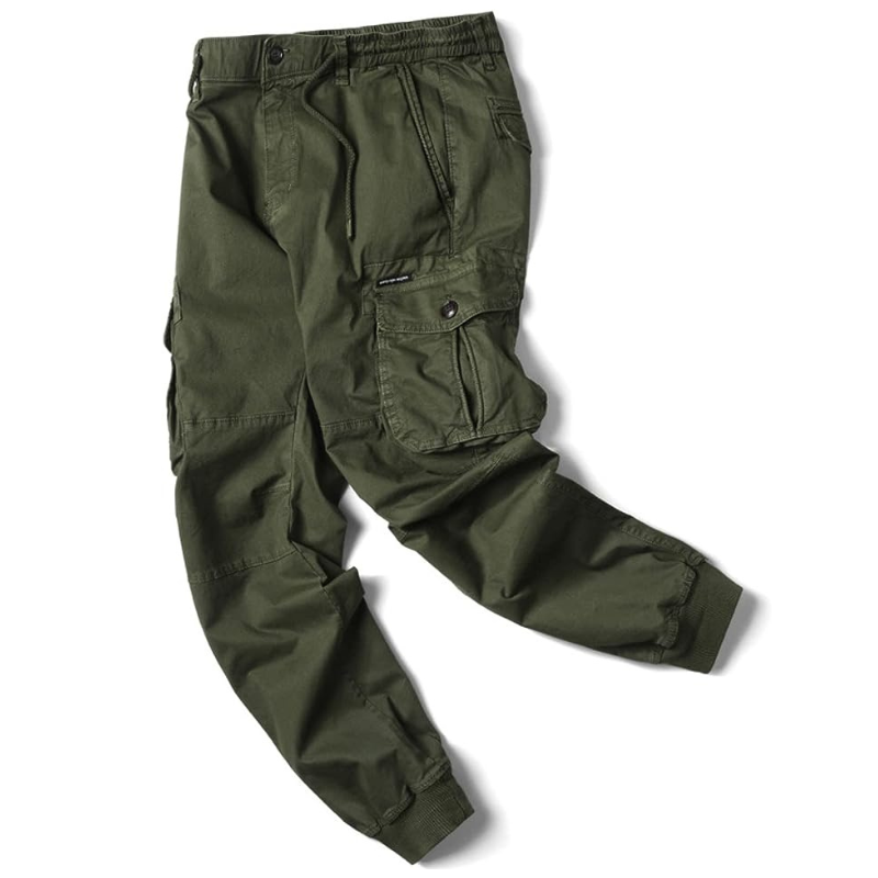 Men's Cargo Joggers 4-Way Stretch Cotton 8
