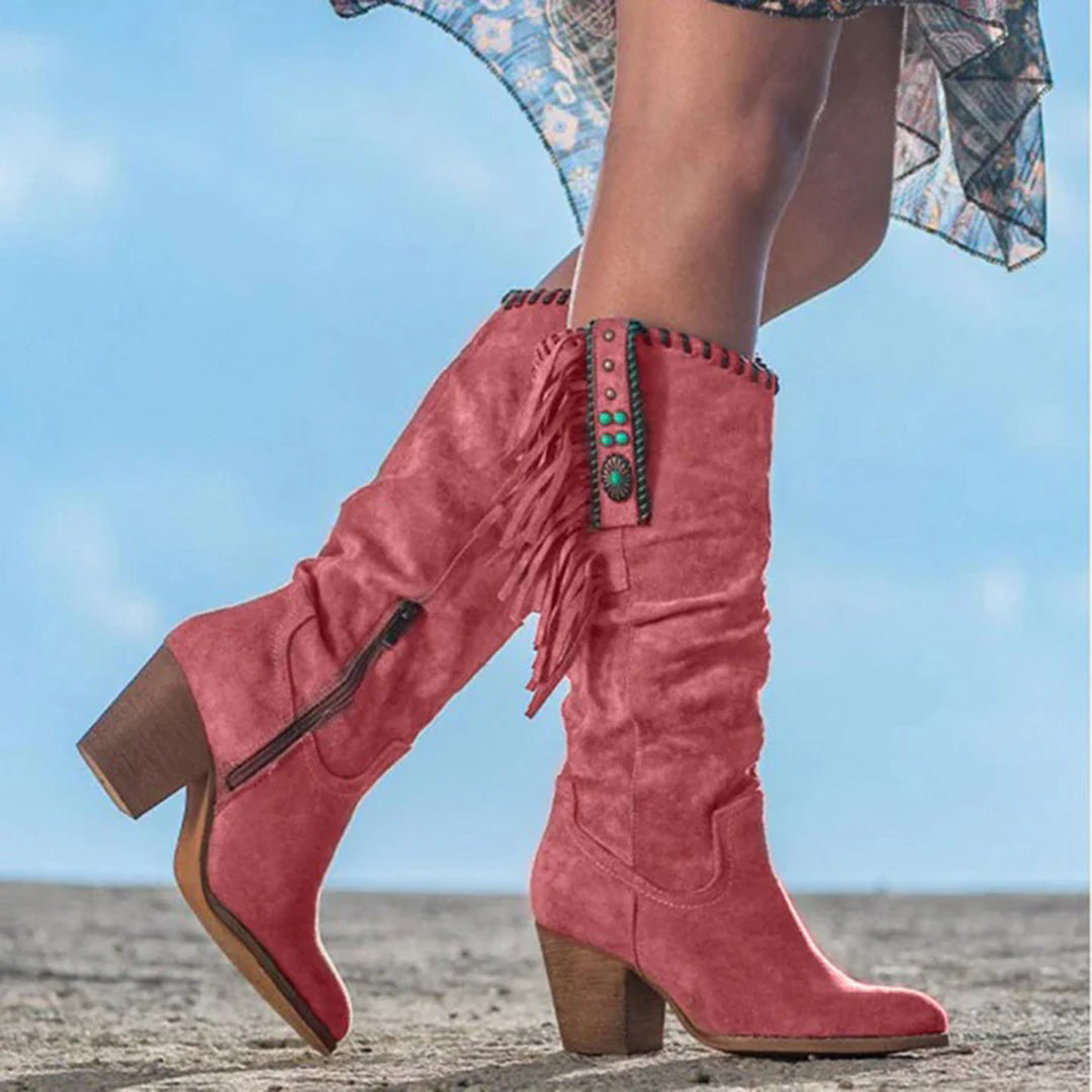 Casual Cowgirl Boots with Heel for Women | Ideal for Everyday Wear