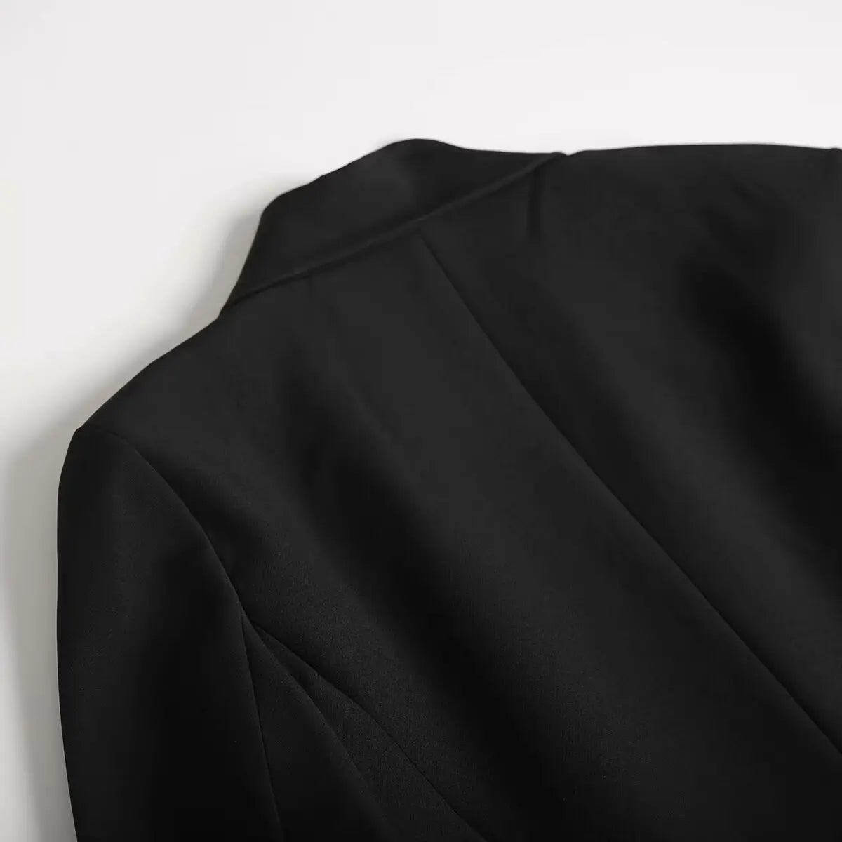 Women's Two-Tone Satin Suit Coat – Luxe Blazer