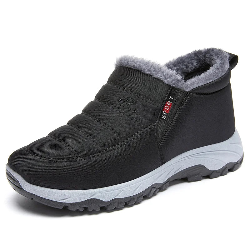 Stylish slip-on winter boots for women | With zipper