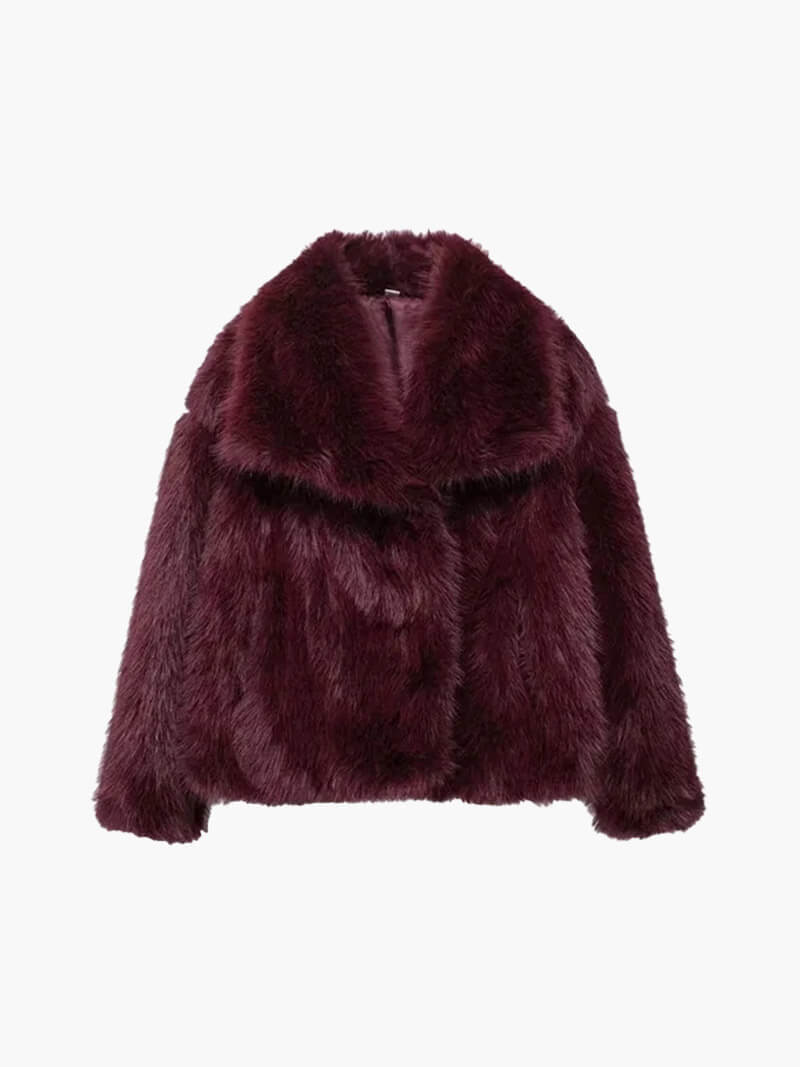 Women's Jenna Faux Fur Coat – Soft, Warm & Stylish Winter Outerwear