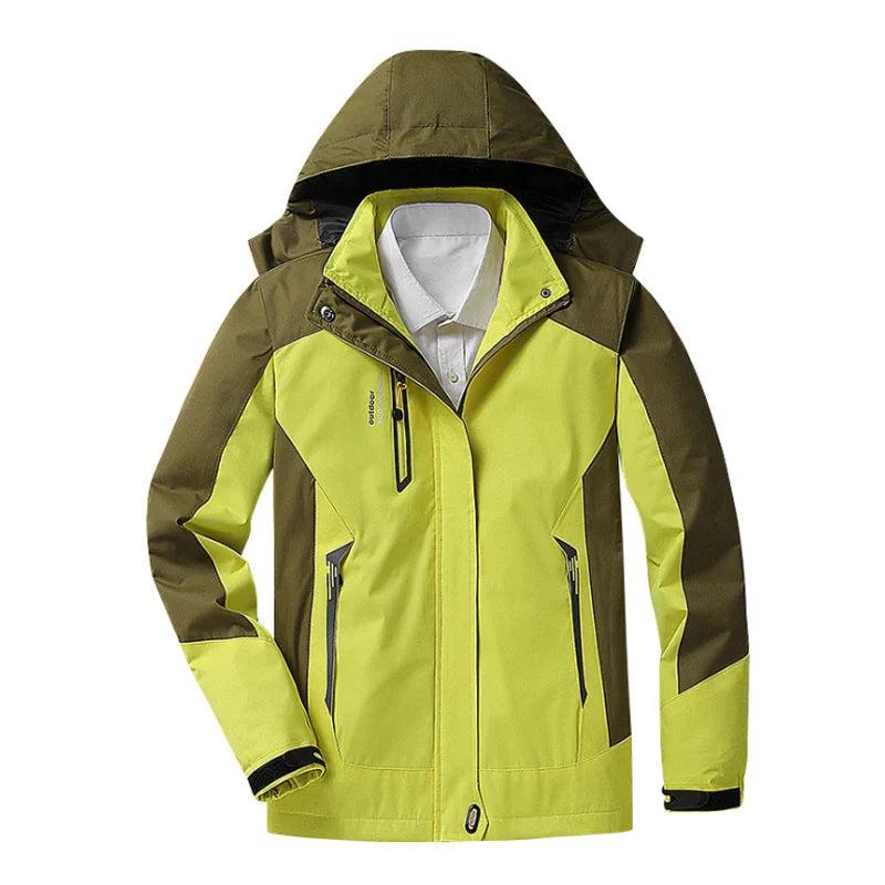 Waterproof rain jacket for women | With hood