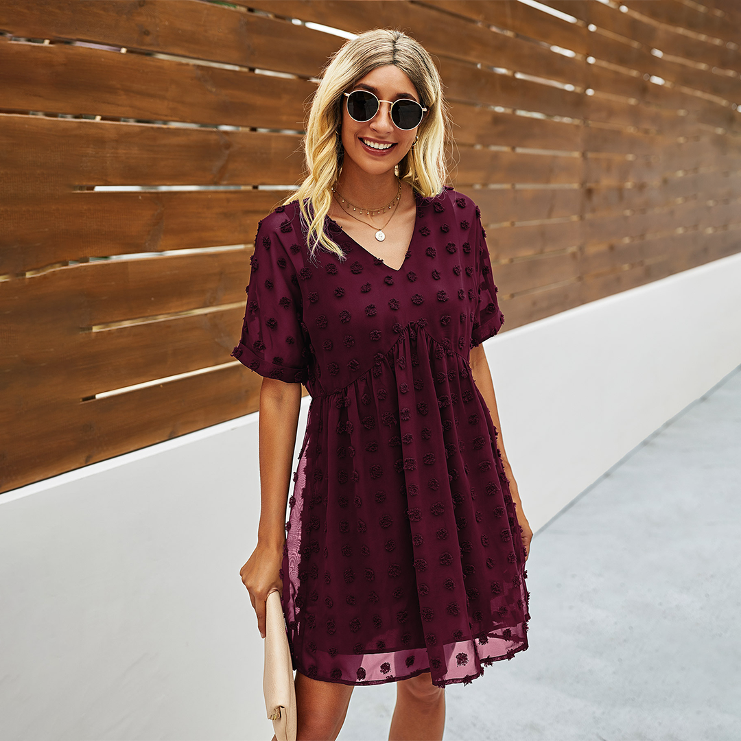 Women's - Mini Dress - Casual - Timeless Style - Ideal for summer