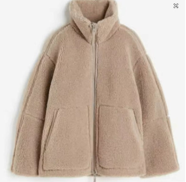 Women's Winter Coat Fleece Oversized Jacket 3