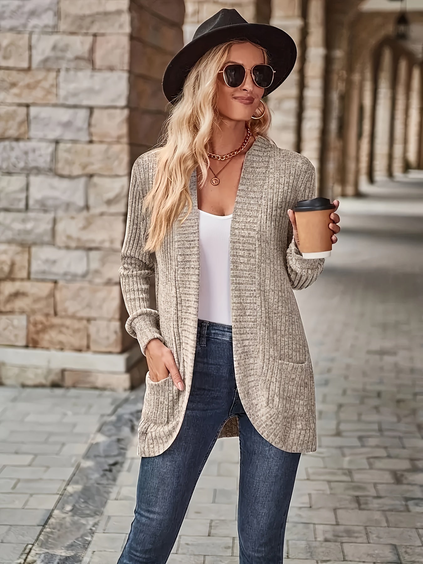 Casual Fleece Knitwear Cardigan for Women | Great for Casual Days