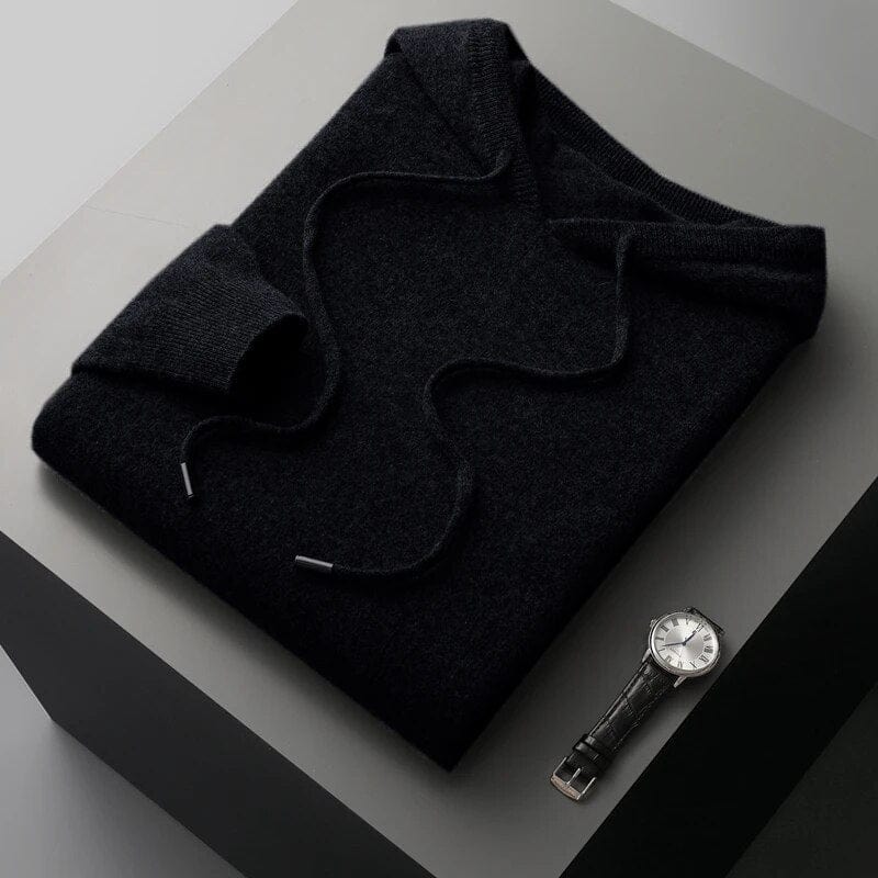 Men's- Elegant Sweater - Casual - Cashmere - Ideal for Winter