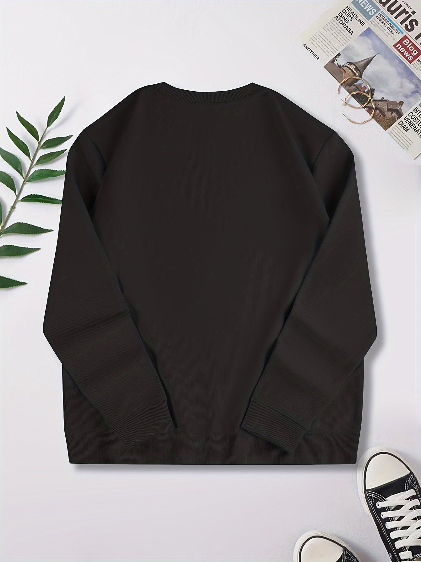 Casual Fashion Crew Neck Cotton Pullover Sweatshirt for Men | Great for Casual Days