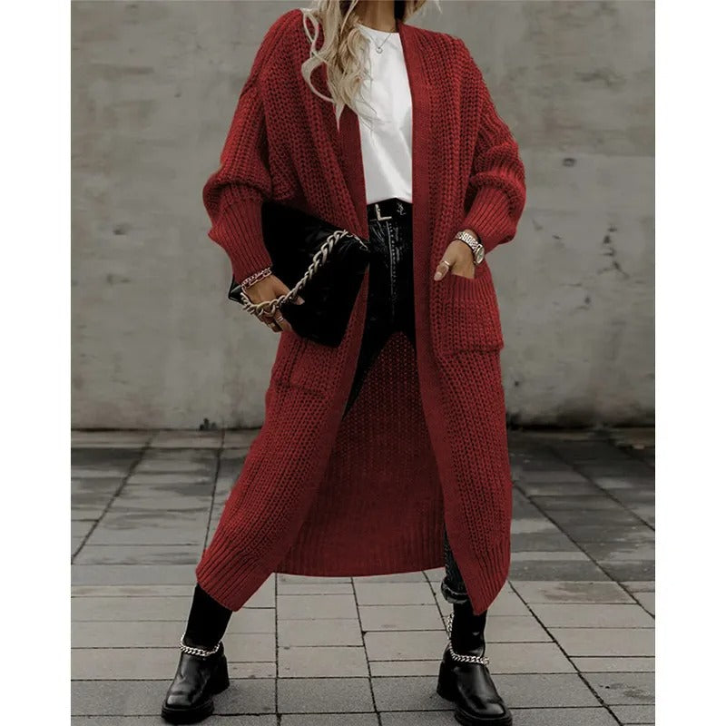 Casual Pocket Knitwear Cardigan for Women | Ideal for Everyday Wear