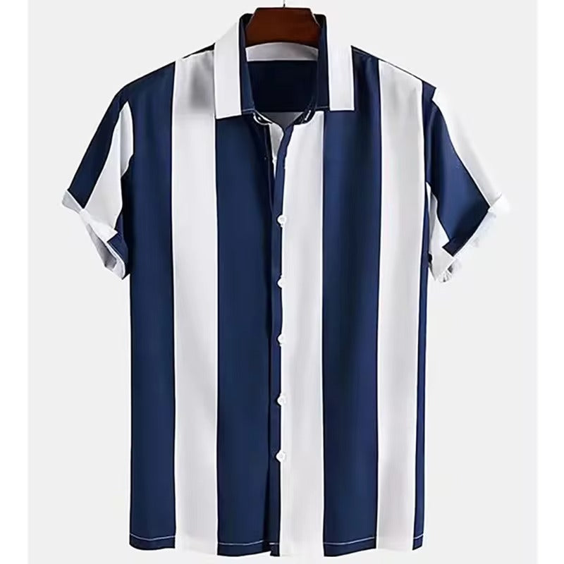 Caspian - Striped polo - Elegant - Modern Style - For Formal Occasions