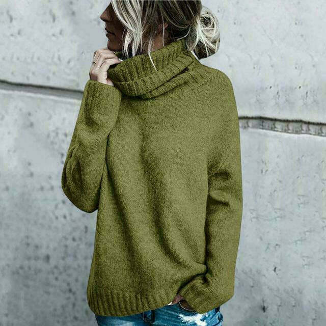 Oversized Turtleneck Sweater for Women | Great for Casual Days