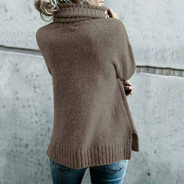 Oversized Turtleneck Sweater for Women | Great for Casual Days