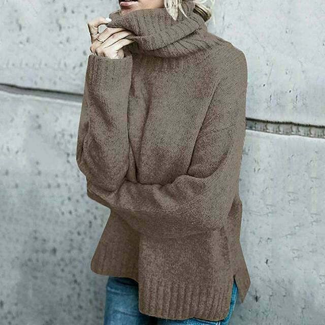 Oversized Turtleneck Sweater for Women | Great for Casual Days