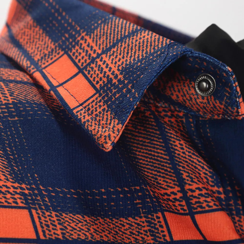 Men's - Thick Flannel Shirt - Casual - Timeless Style - Everyday Wear