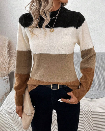 Women's Cozy Classic Knit Sweater – Timeless Comfort & Style