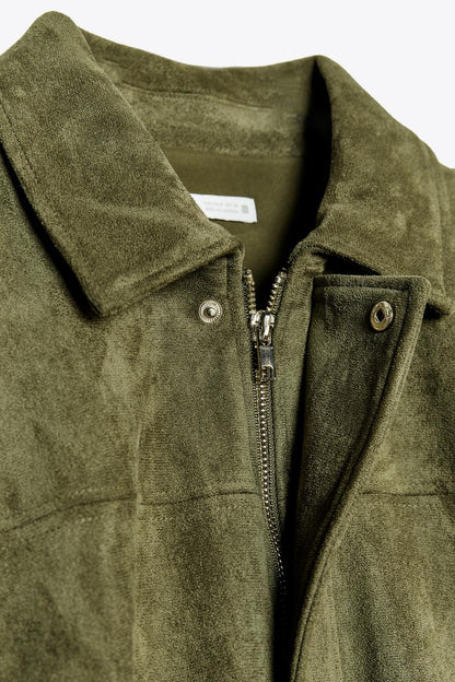 Elegant Suede Jacket for Women | Chic Autumn & Winter Outerwear