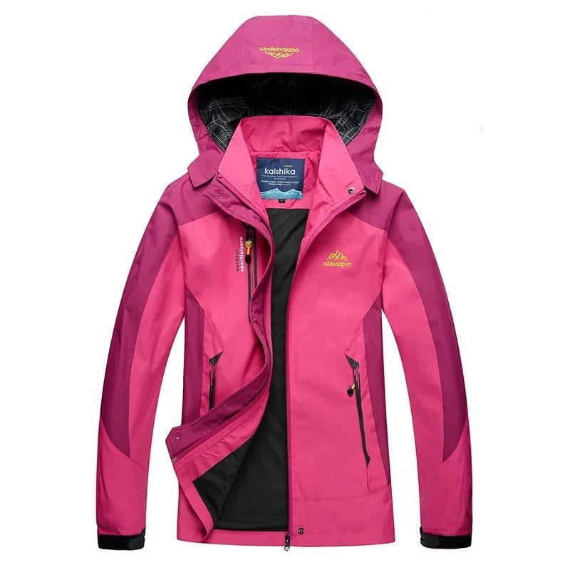 Active Outdoor Stylish Waterproof Ski Jacket with Hood for Women | Great for Outdoor Activities