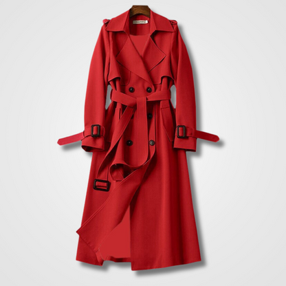 Women's- Elegant Women's Spring Trench Coat - for Women | Great for Formal Occasions