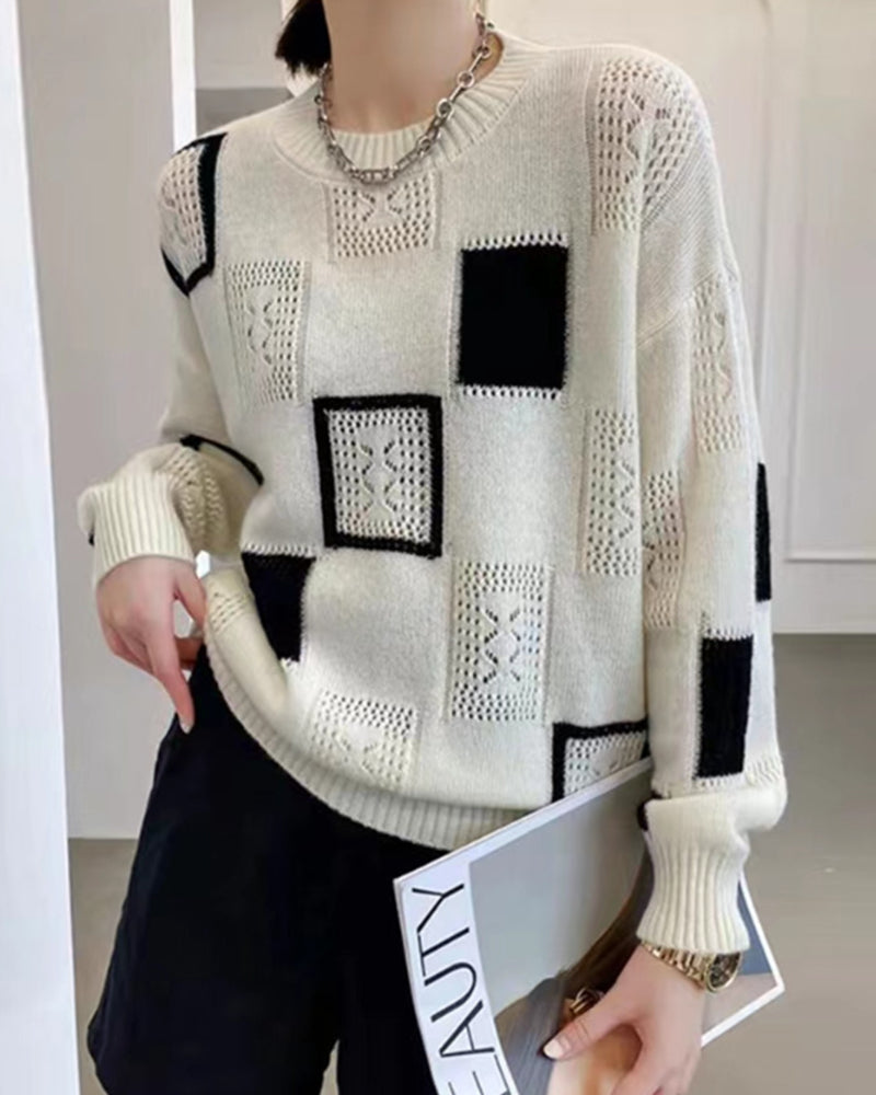 Women's Comfortable Warm Sweater – Soft Knit, Cozy Fit