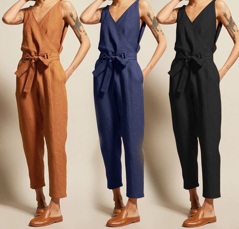 Women's - Jumpsuit - Casual - Light Formal Style - For Everyday Wear