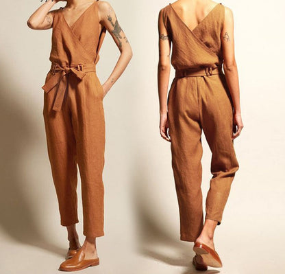 Women's - Jumpsuit - Casual - Light Formal Style - For Everyday Wear