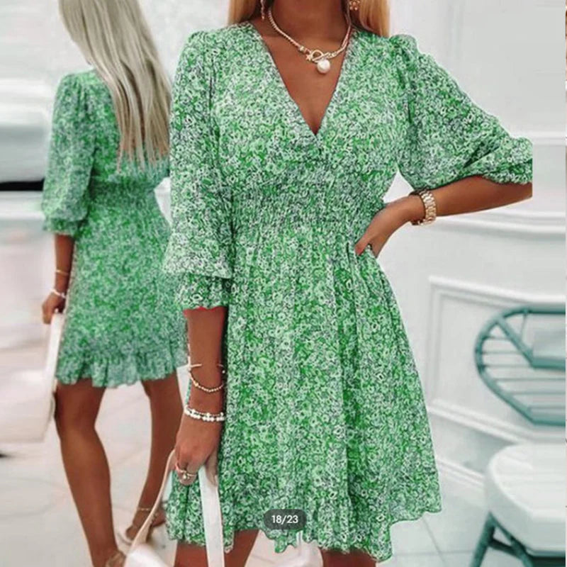 Women's - Mini Dress - Elegant - Great for Casual Days