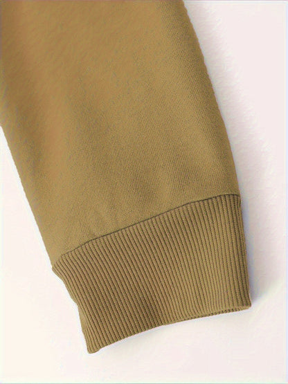 Casual Cotton Pullover Fleece Sweatshirt for Men | Great for Casual Days