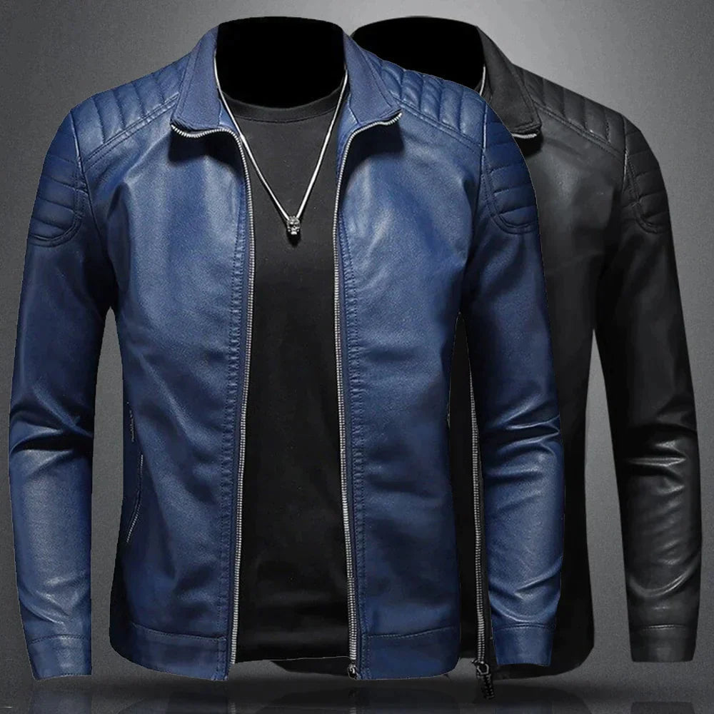Casual Coat With Metallic Color For Men | Ideal for Autumn