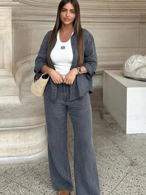 Women's Jumpsuit Soft Fabric Cozy Design 1