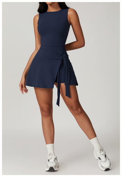 Women's Tennis Dress with Built-in Padding Polyester 3