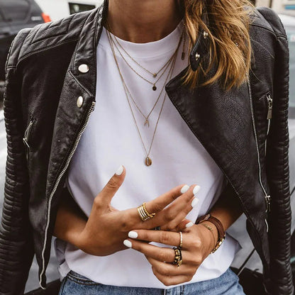 Casual Black Biker Jacket for Women | Great for Casual Days