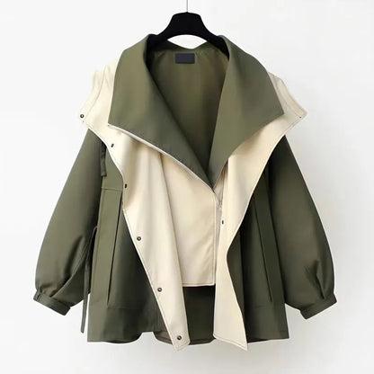 Women’s Lightweight Windbreaker Jacket – Water-Resistant & Stylish