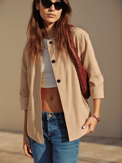 Women's Trench Coat Waterproof Elegant Design Adjustable Belt 4